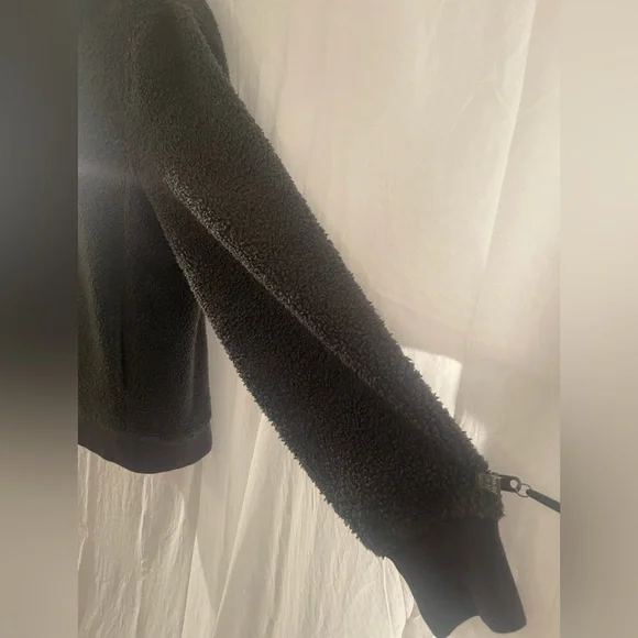 Jcrew Sherpa button front sweatshirt! - Picture 5 of 8